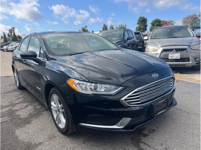 2018 Ford Fusion S Hybrid Sedan 4D