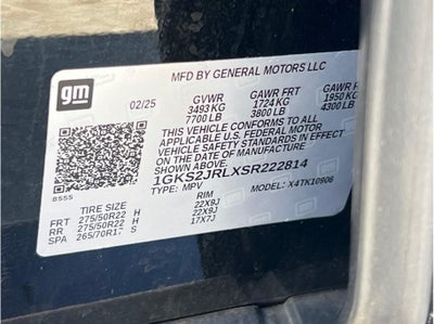 2025 GMC Yukon XL Denali Sport Utility 4D
