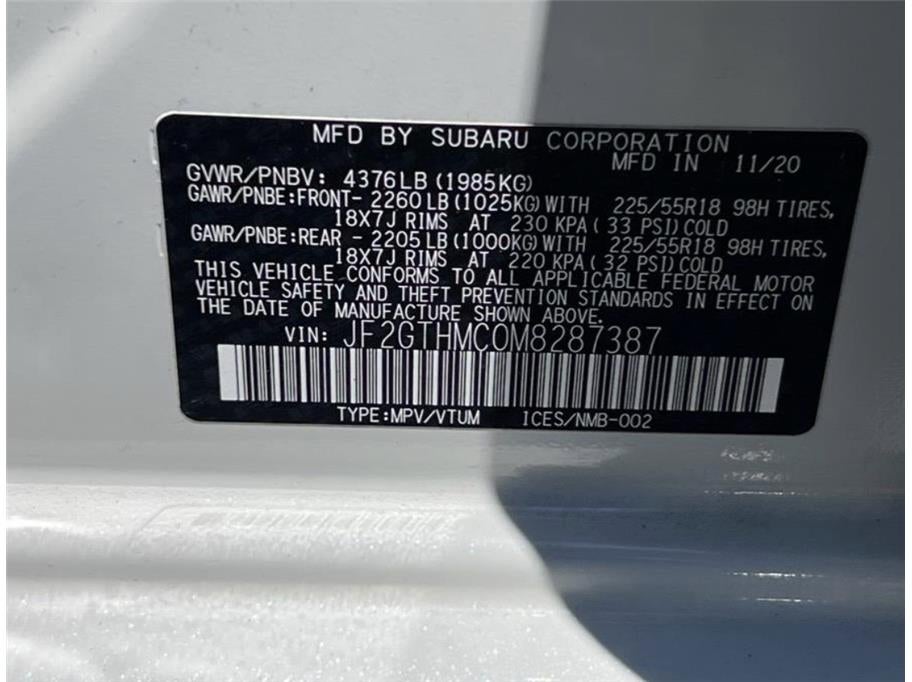 2021 Subaru Crosstrek Limited Sport Utility 4D