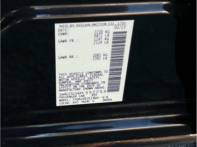 2023 Nissan LEAF SV PLUS Hatchback 4D